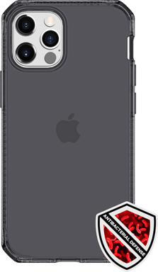 Custodia rinforzata iPhone 12 Pro Max Spectrum Clear Itskins Grey