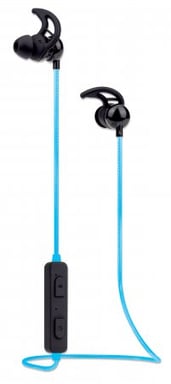 Manhattan 179591 écouteur/casque Sans fil Crochets auriculaires, Ecouteurs, Minerve Appels/Musique Micro-USB Bluetooth Noir