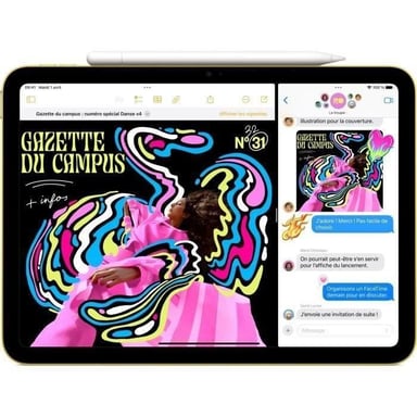 iPad A16 (2025) 11'' Wifi 128 Go, Argent