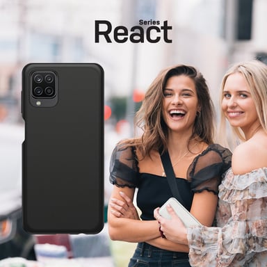 OtterBox React Series pour Samsung Galaxy A12, noir Samsung Galaxy A12