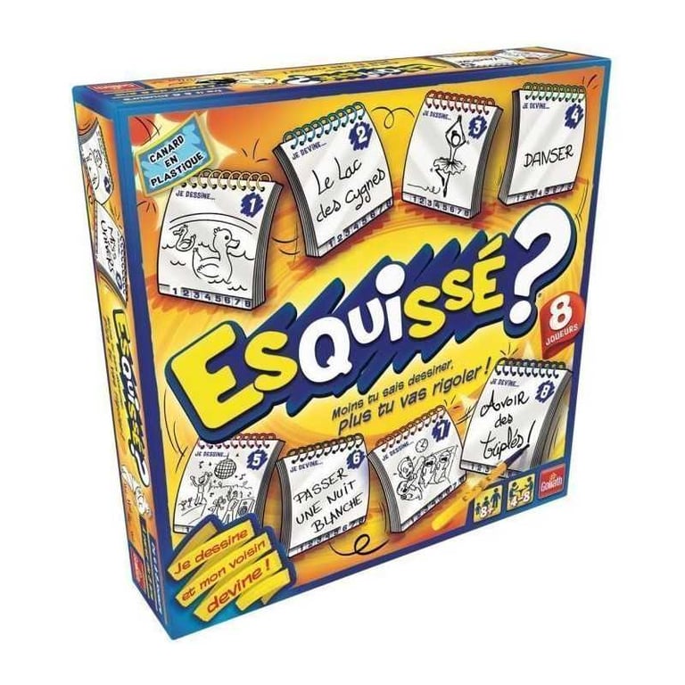 Jeu d'Ambiance Goliath Esquissé – Jeu de Dessin et de Devinettes - vue 3