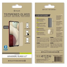 For Change Verre Trempe Avec Decoupe Bouton: Mobiles 5.0 - 5.3