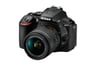 Nikon D5600 + AF-P DX 18-55 mm VR + kit fotocamera reflex SD da 16 GB 24,2 MP CMOS 6000 x 4000 pixel Nero