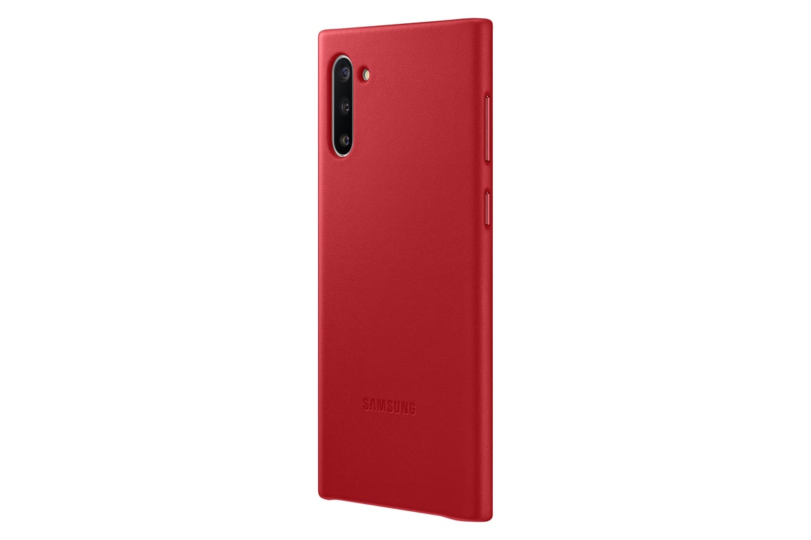 Coque cuir RougeNote10 - vue 2