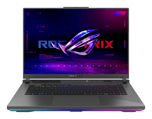 ASUS ROG Strix G16 G614PP-RV030W AMD Ryzen™ 9 8940HX Portátil 40,6 cm (16'') WUXGA 32 GB DDR5-SDRAM 1 TB SSD NVIDIA GeForce RTX 5070 Wi-Fi 6E (802.11ax) Windows 11 Home Alemán Gris