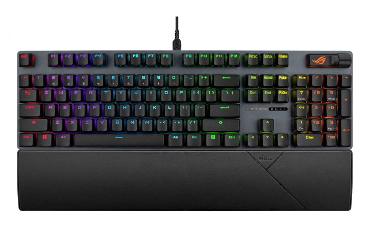 Clavier Gaming ASUS ROG Strix Scope II X – Mécanique, Rétroéclairage RGB - vue 2