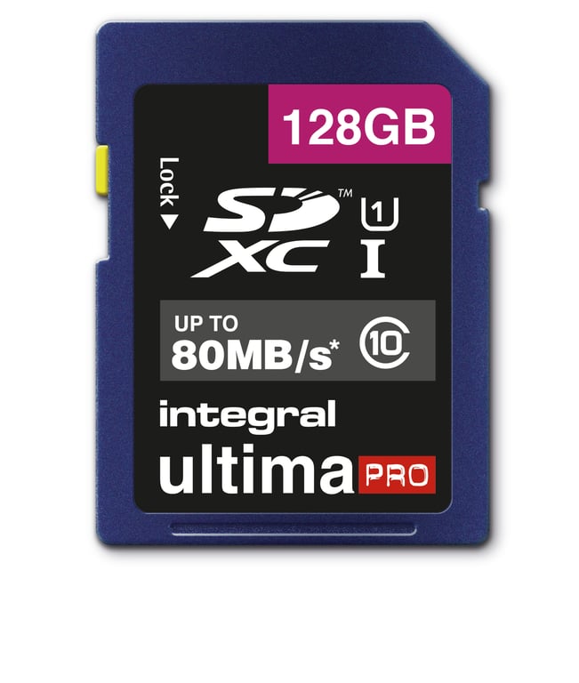 Carte mémoire INTEGRAL UltimaPro SDXC Classe 10