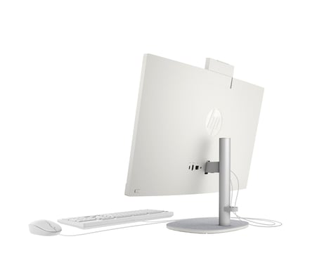 HP 24-cr0000ng Intel® Core™ i5 i5-1335U 60,5 cm (23.8'') 1920 x 1080 pixels 8 Go DDR4-SDRAM Windows 11 Home Wi-Fi 6 (802.11ax) Blanc