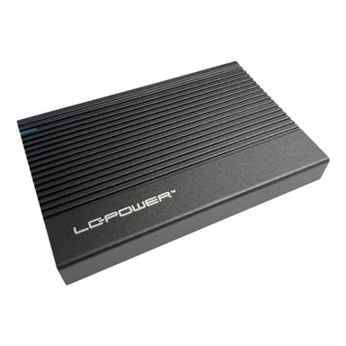 LC-Power LC-25U3-C caja para disco duro externo Carcasa de disco duro/SSD Negro 2.5''