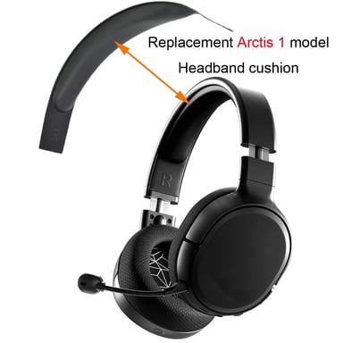 Fascia di ricambio per SteelSeries Arctis 1, 3, 5, 7, 9, PRO
