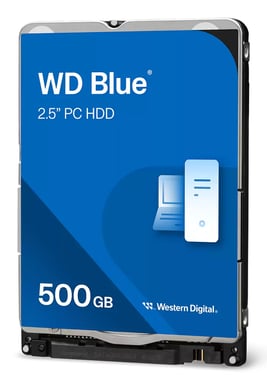 Western Digital Blue WD5000LP disque dur 500 Go 5400 tr/min 128 Mo 2.5'' Série ATA III