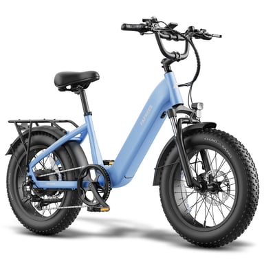 Vélo électrique tout-terrain FAFREES F20 ROVER avec batterie 48 V 15 Ah - bleu