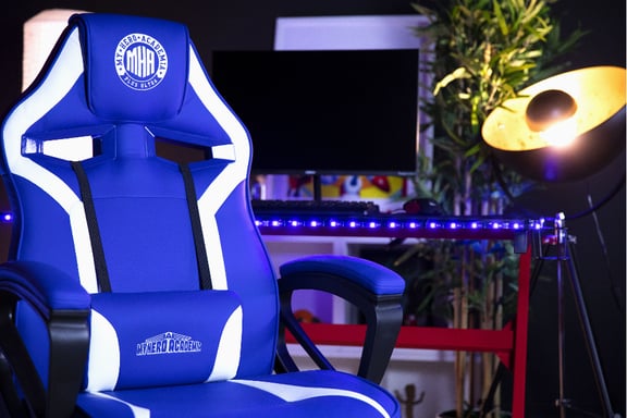 Konix My Hero Academia Fauteuil gaming (bleu et blanc)