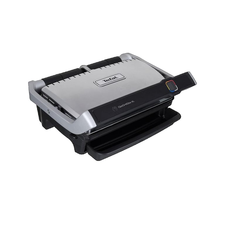 Gril électrique Tefal Optigrill Elite XL GC760D30 2200W Argent - Neuf