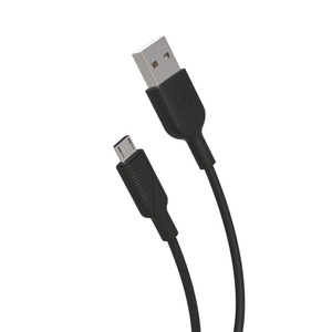 Muvit For Change Cable Usb A/ Micro Usb 1.2M Noir