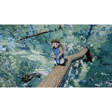 Ardilla con pistola PS5