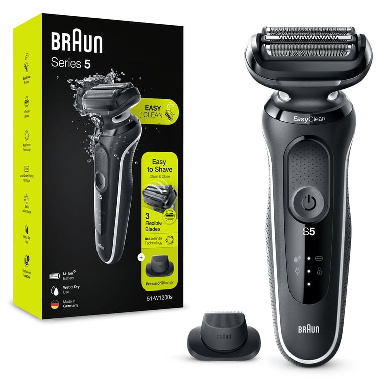 Rasoir BRAUN Series 5 Tête de rasoir Fonctionnement sans fil