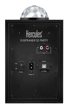 Hercules DJ Speaker 32 Party Negro Alámbrico 30 W