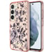 Custodia Guess Flower Collection per Samsung Galaxy S23+, rosa