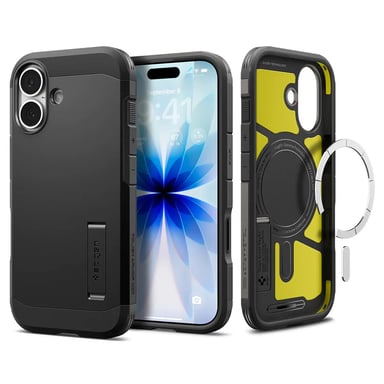 Spigen Tough Armor T (MagFit) funda para teléfono móvil 16 cm (6.3'') Negro