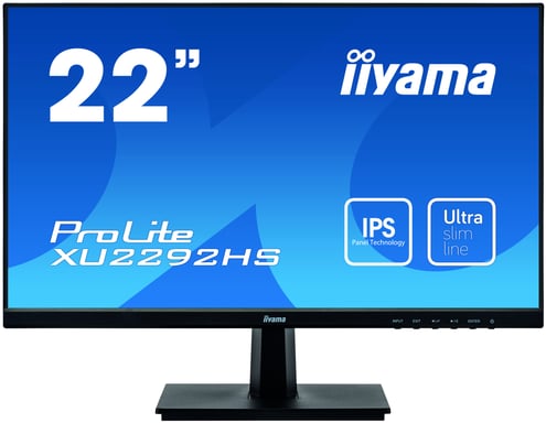 iiyama ProLite XU2292HS-B1 Pantalla LED 54,6 cm (21,5'') 1920 x 1080 píxeles Full HD Negro