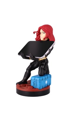 Figura de acción de la Viuda Negra - Soporte y cargador para mando y smartphone - Exquisite Gaming