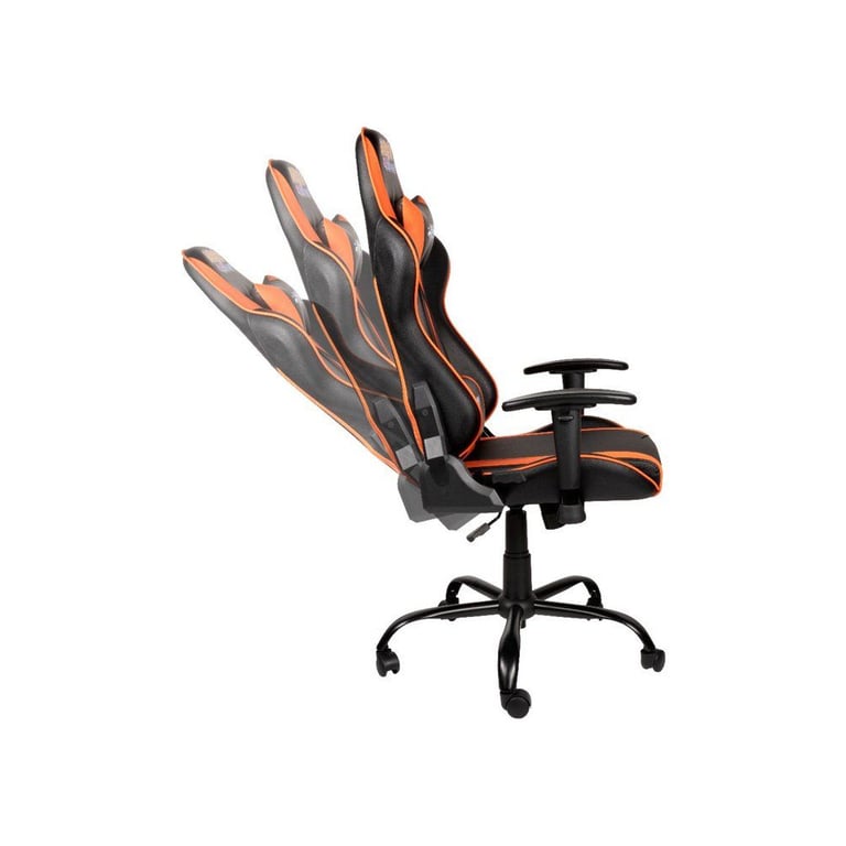 Chaise de bureau gaming premium KONIX Naruto Hokage Shippuden Inclinaison 150° Cuir Coussin lombaires et cervicaux - vue 3