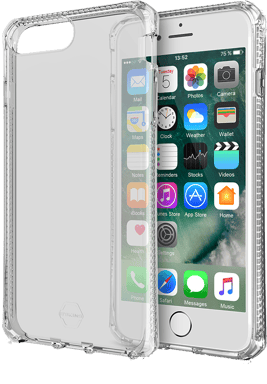 Custodia rinforzata iPhone SE 2022/SE/8/7/6S/6 Spettro chiaro trasparente Itskins