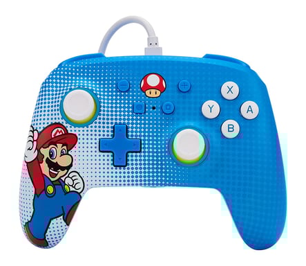PowerA 1522660-01 accessoire de jeux vidéo Multicolore USB Manette de jeu Analogique/Numérique Nintendo Switch