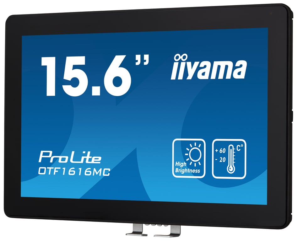iiyama OTF1616MC-B1 écran plat de PC 39,6 cm (15.6 ) 1920 x 1080 pixels Full HD LCD Écran tactile Noir - Neuf