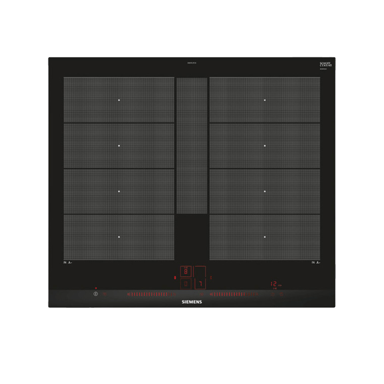 Siemens EX675LYC1E Plaque à Induction 60 cm Noir/Inox - Neuf