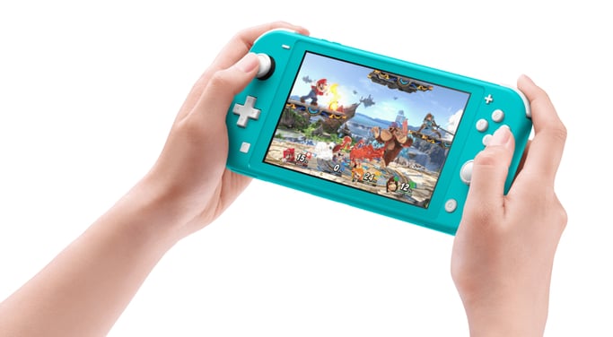 Switch Lite 32 GB - Console di gioco portatile con schermo touch screen Wifi da 14 cm (5,5''), turchese