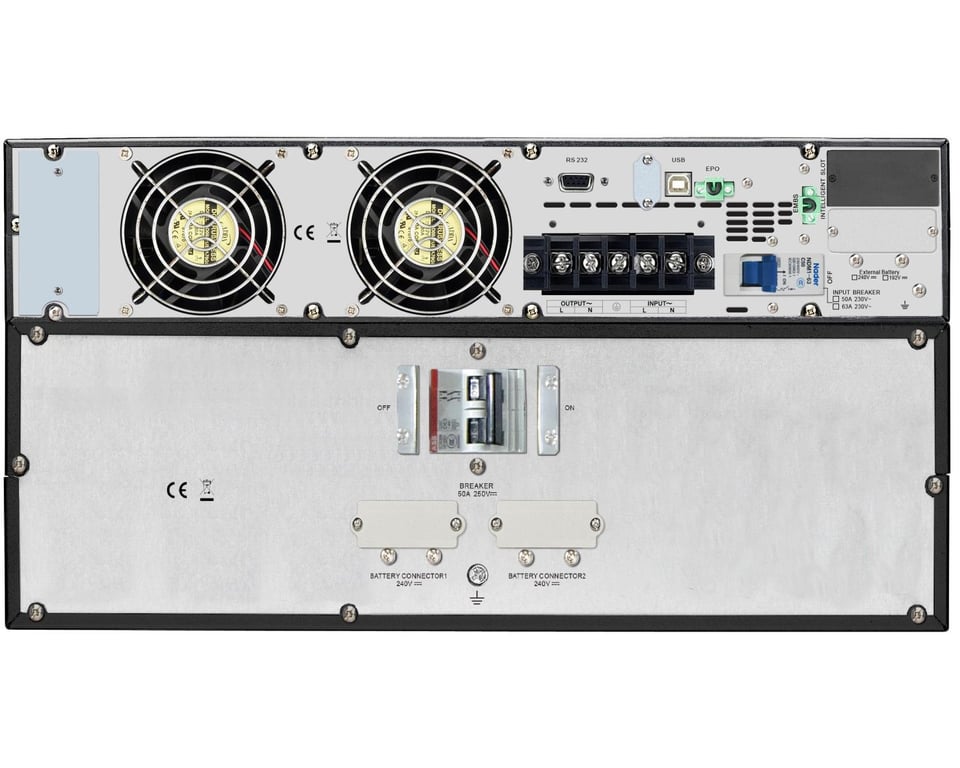 APC Easy UPS SRV RM 6000VA alimentation d'énergie non interruptible Double conversion en ligne 6 kVA Neuf - vue 2