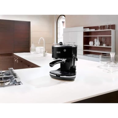 DELONGHI ECO 311.BK Machine expresso classique Icona - Noir