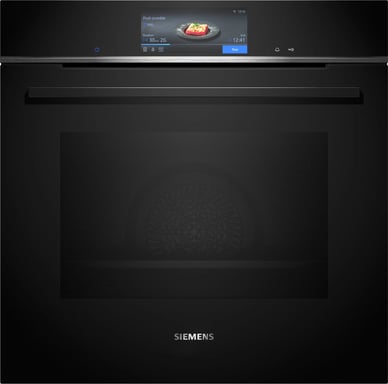 SIEMENS HB778G3B1 - Four Pyrolyse - iQ700 - 71L - Écran TFT Tactile - 13 Modes de Cuisson - Air Pulsé 4D - CookControl Pro - Home Connect - HumidClean Plus - Neuf
