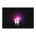 PHILIPS Hue White & Color Ambiance - Lampadina LED connessa 10W - B22 - Compatibile con Bluetooth - Confezione da 2