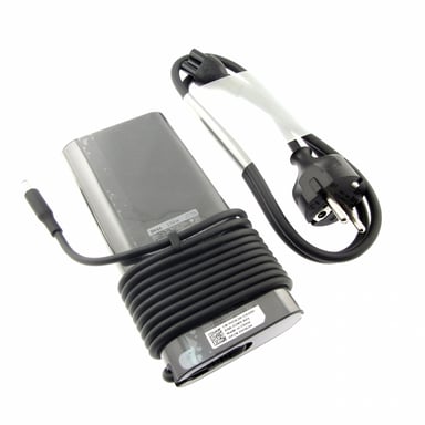 original charger (power supply) 09TXK7, 19.5V, 6.67A for DELL Precision 5530, slim, plug 4.5 x 3.0 mm round with pin