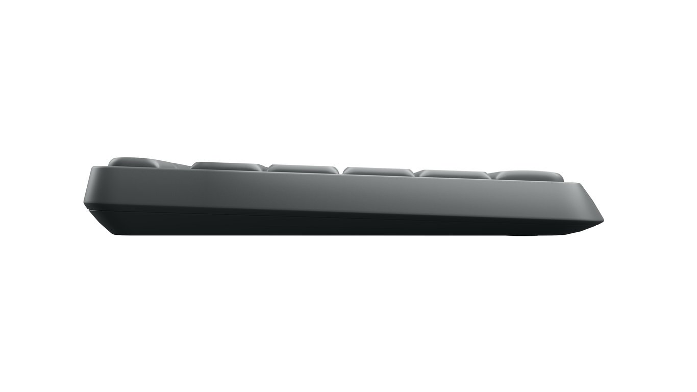 LOGITECH MK235 Conjunto de teclado y ratón - Inalámbrico - AZERTY - Receptor USB
