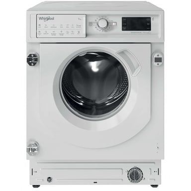 Lave-linge intégrables 7kg 52L WHIRLPOOL INTEGRABLE 1400tr/min 59.5cm D, BIWMWG71483FRN