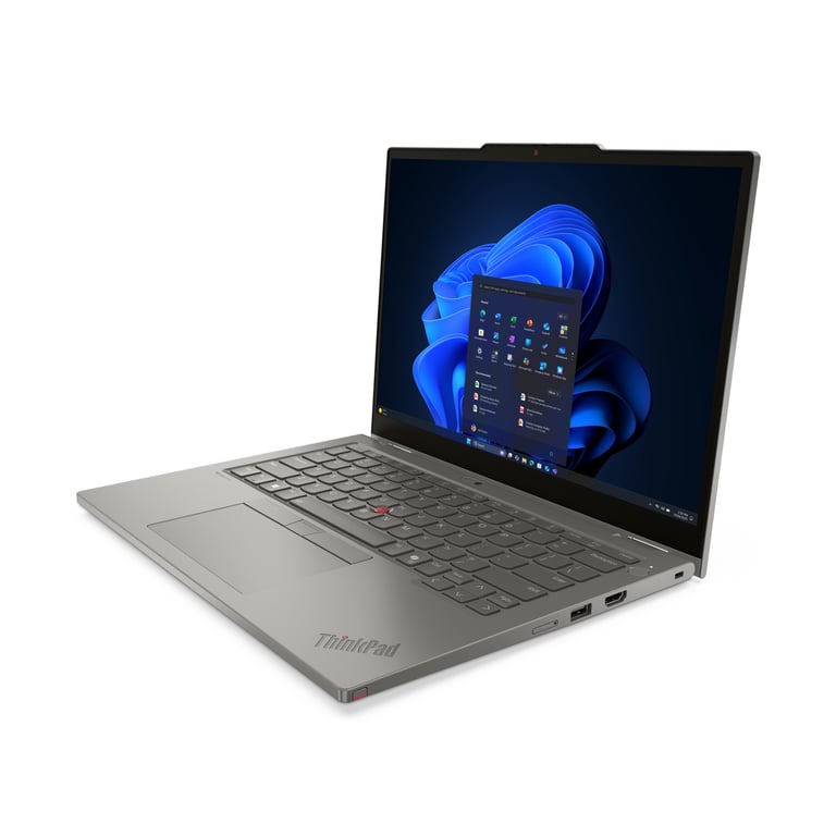 Lenovo ThinkPad L13 2-in-1 Gen 6 (AMD) AMD Ryzen™ 5 PRO PRO 215 Hybride (2-en-1) 33,8 cm (13.3 ) Écran tactile WUXGA 16 Go LPDDR5x-SDRAM 512 Go SSD Wi-Fi 7 (802.11be) Windows 11 Pro Allemand Gris - Neuf Gris - vue 2