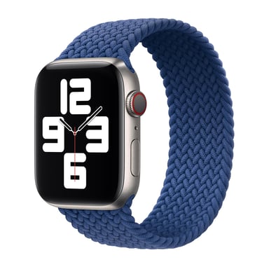 Bracelet Solo tressé pour Apple Watch | 38/40/41/42 mm - Taille 7 - Atlantic Blue