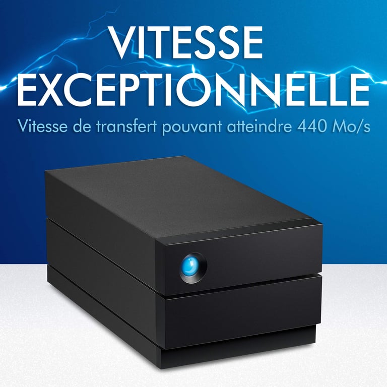 LaCie 2big RAID boîtier de disques 36 To Bureau Neuf - vue 2