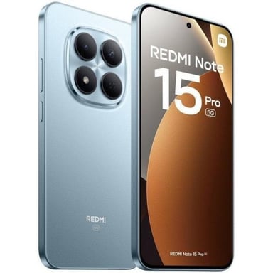 Xiaomi Redmi Note 15 Pro 5G Blu 512 GB - Fotocamera 200 MP, Schermo AMOLED 6,83'', Batteria 6580 mAh, Android 15