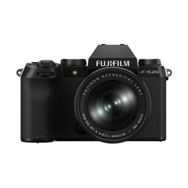 Fujifilm X -S20 + XF18-55mm MILC 26,1 MP X-Trans CMOS 4 6240 x 4160 pixels Noir