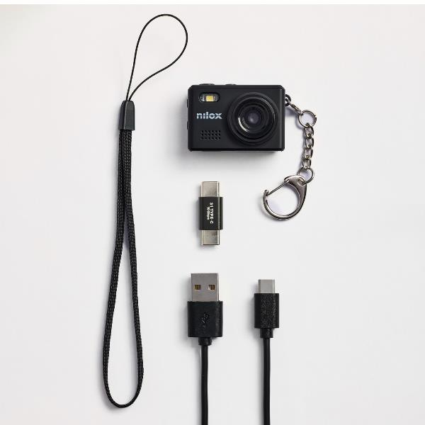Caméra Nilox CarryCam Mini 2 MP – HD 720p, Ultra-Compact, USB-C - vue 3