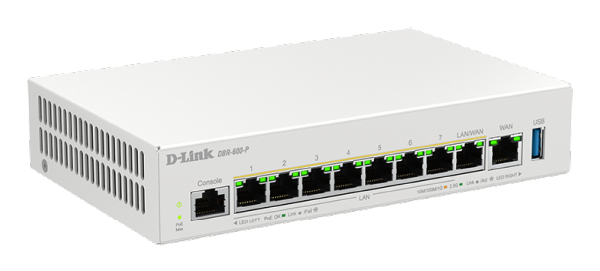D Link DUAL WAN VPN POE ROUTER WI FI - vue 5