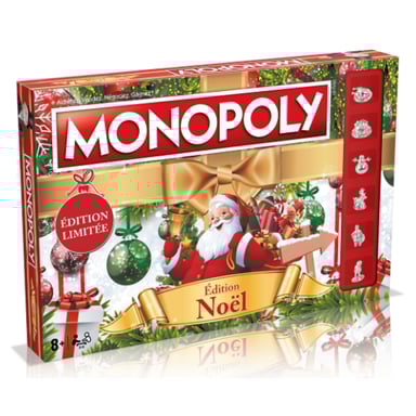 Monopoly Édition Spéciale Noël - Jeu de Société Festif