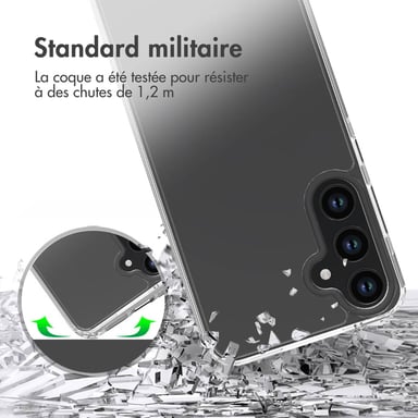 Accezz Coque Xtreme Impact pour Samsung Galaxy A55 - Transparent