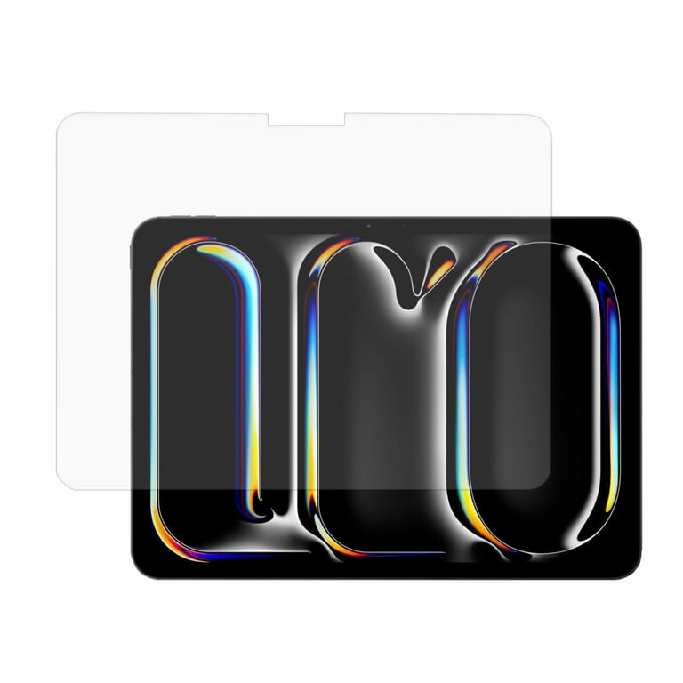Verre Trempé pour iPad Pro 13 2024 Dureté 9H Antichoc Anti traces Neuf