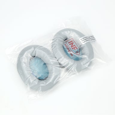 Coussinets pour casque Bose QC15 / QC25 / AE2 - 1 paire Gray+Blue